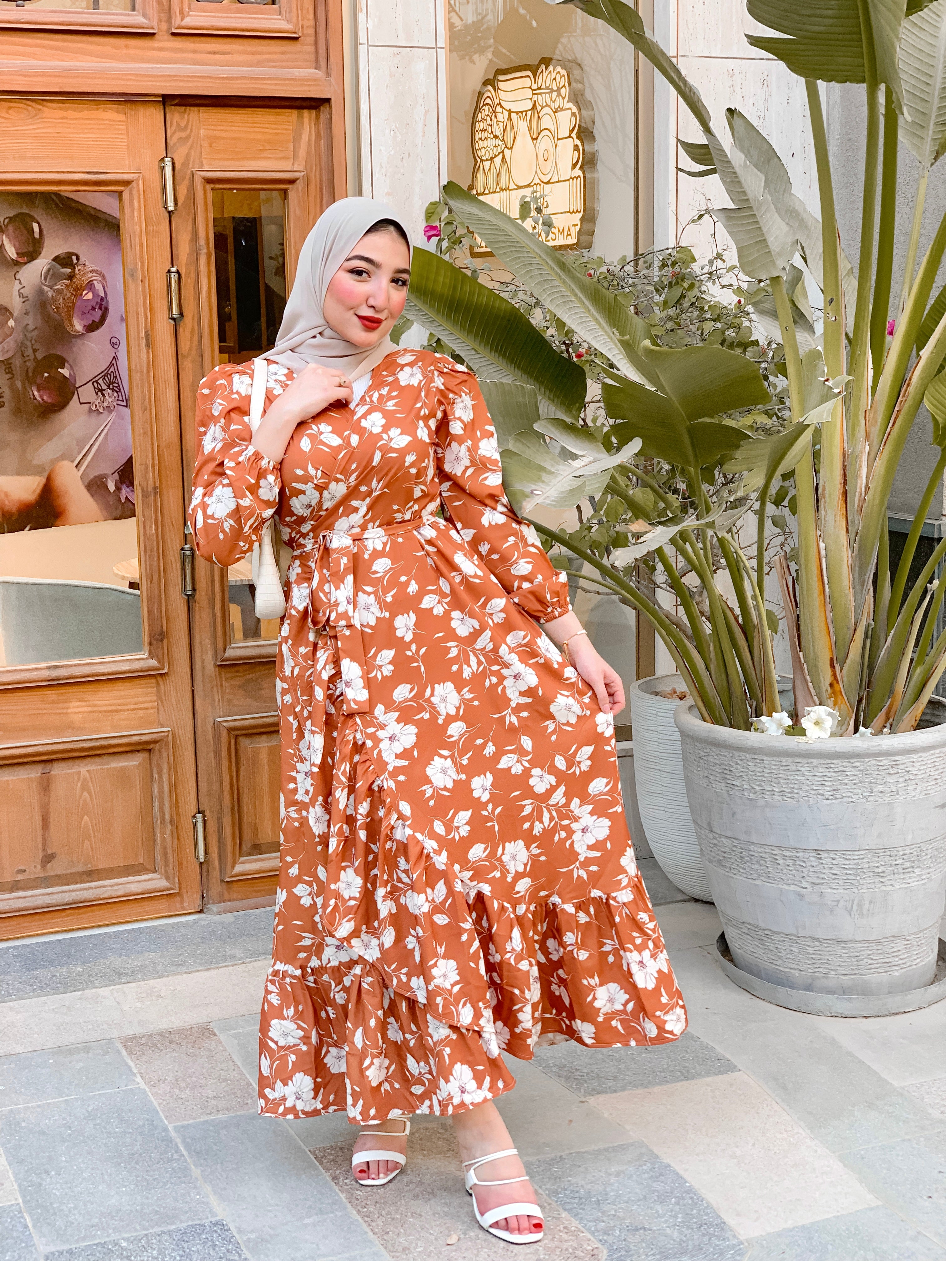 Havan wrap dress