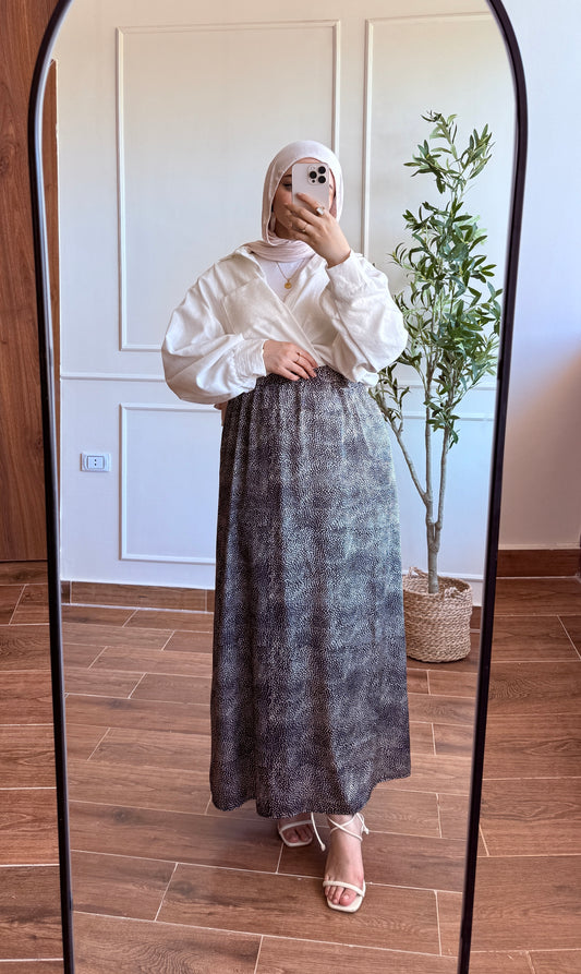 Silky skirt