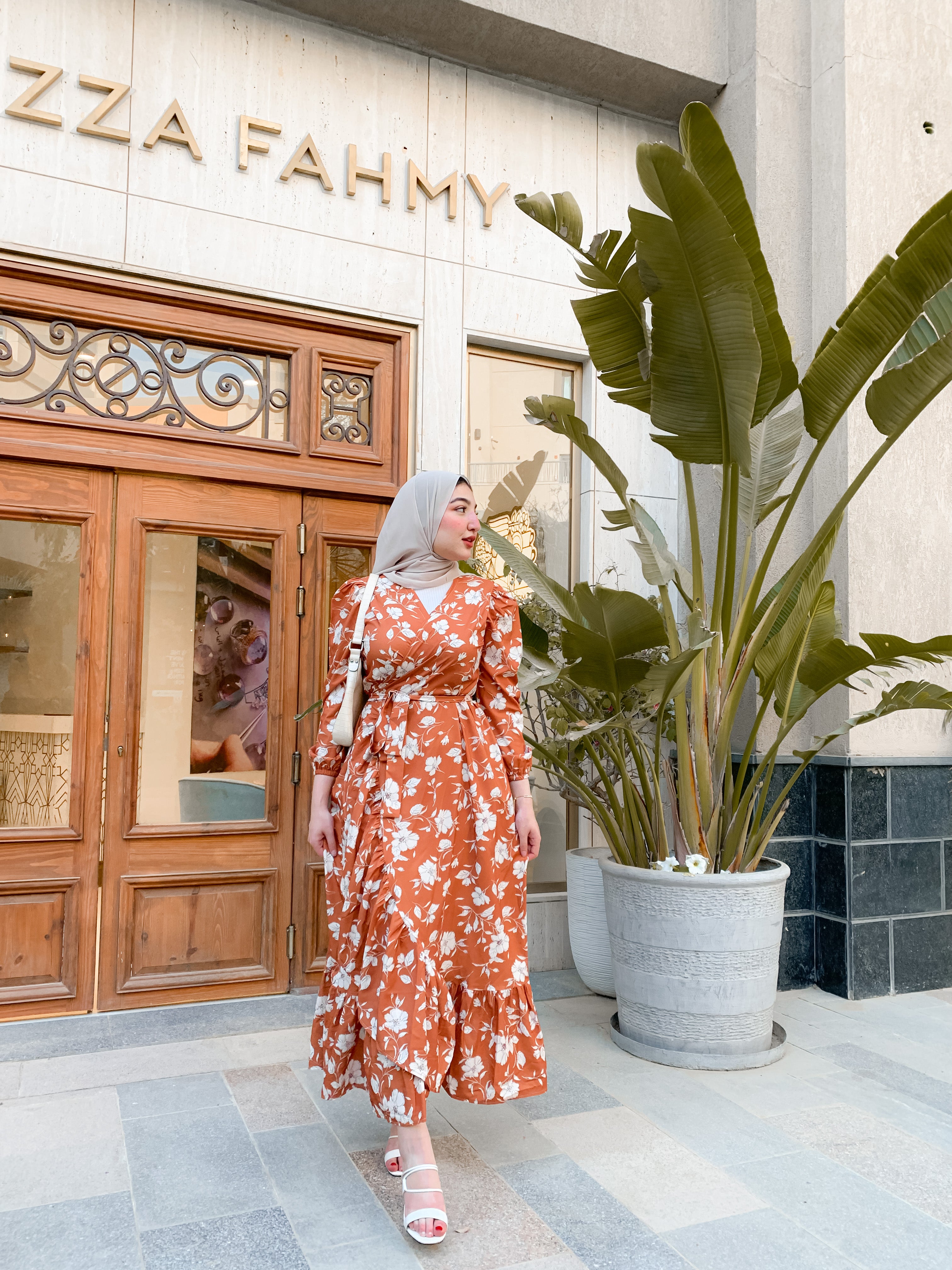 Havan wrap dress