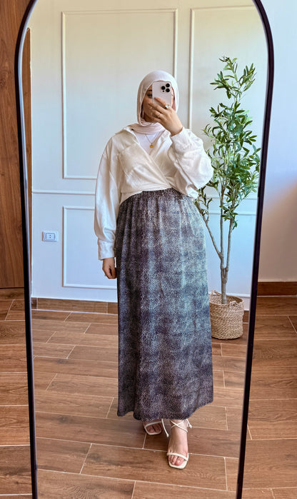 Silky skirt
