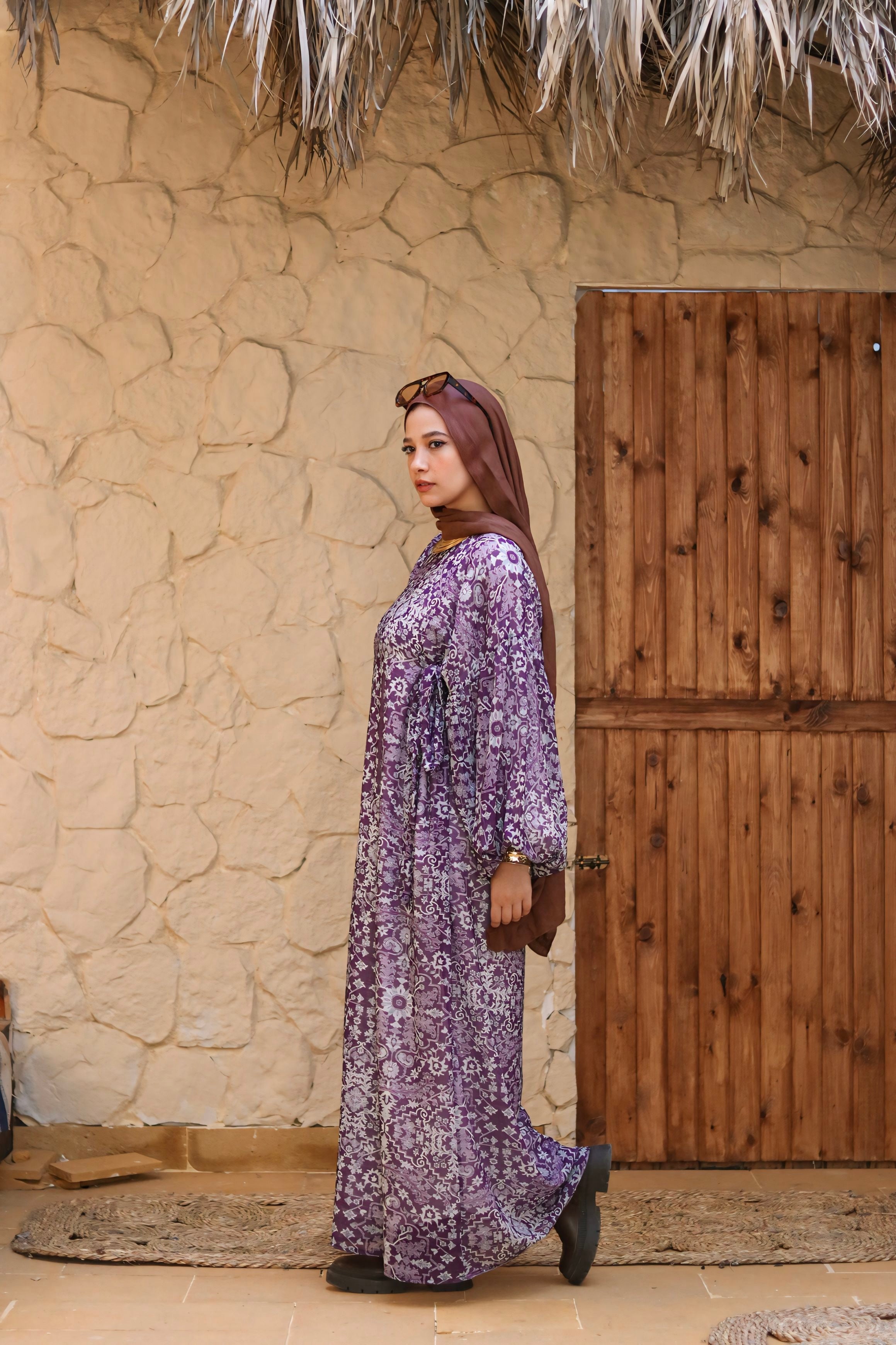 Purple Andlusia dress