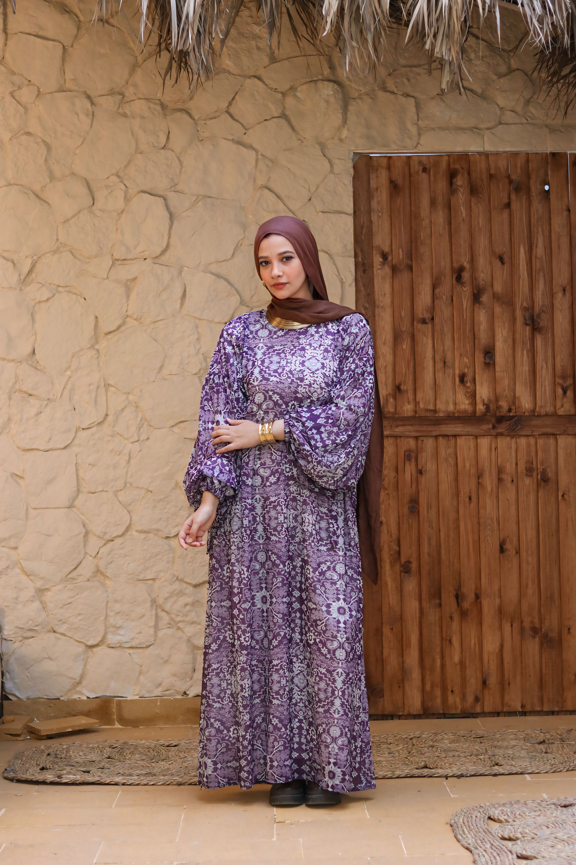 Purple Andlusia dress