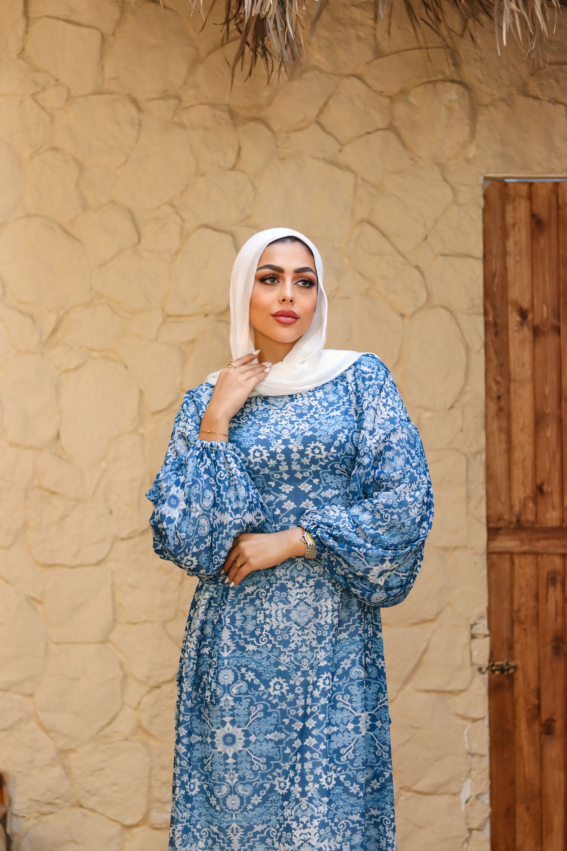 Blue Andlusia dress