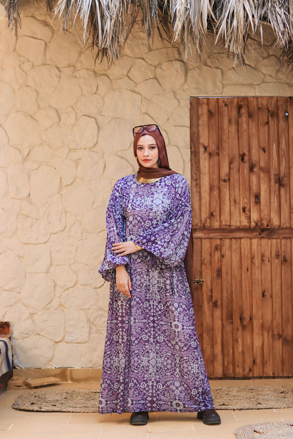 Purple Andlusia dress