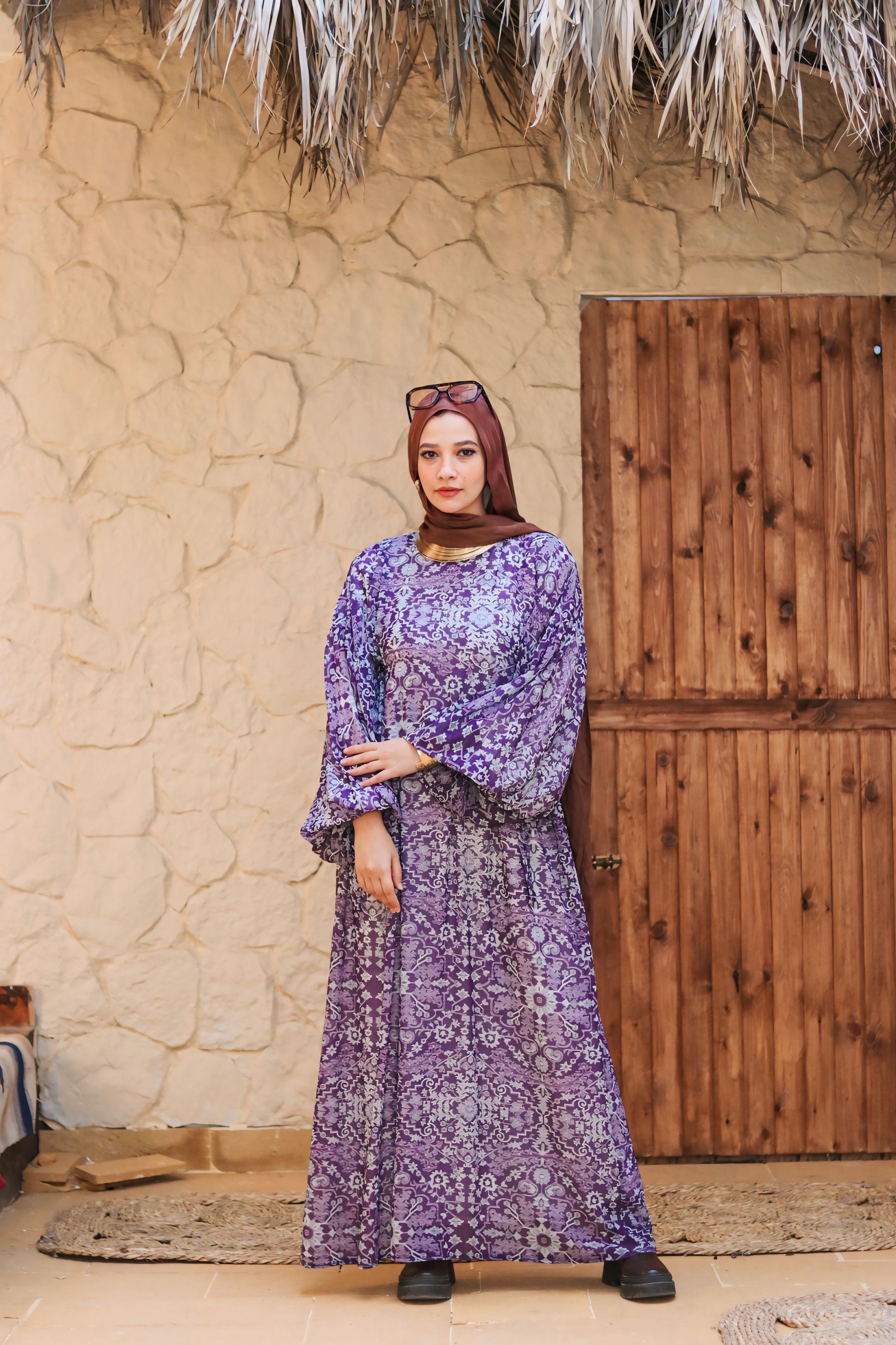 Purple Andlusia dress