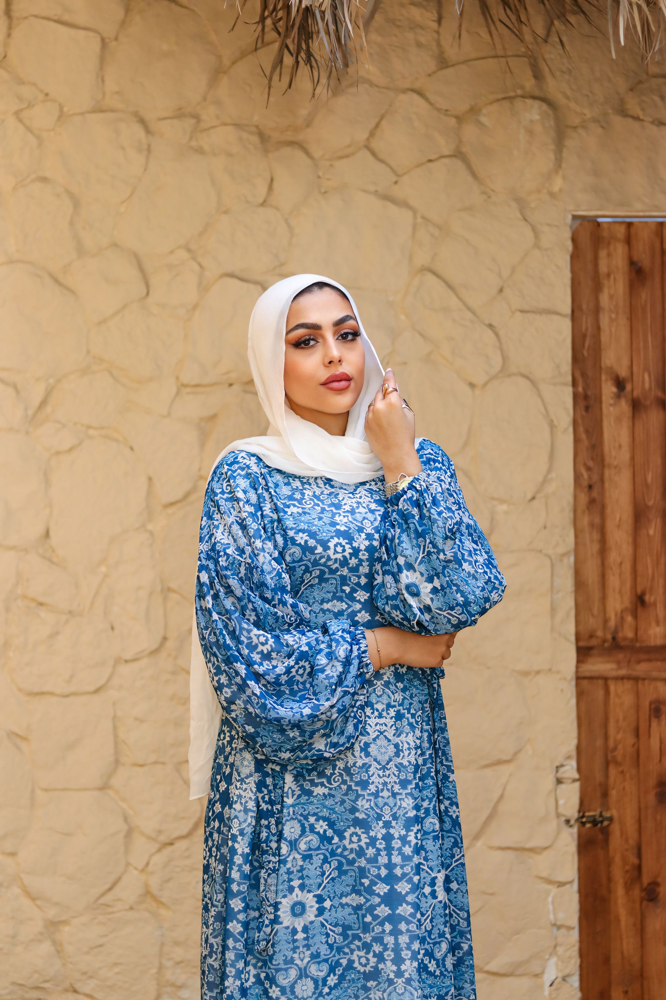 Blue Andlusia dress