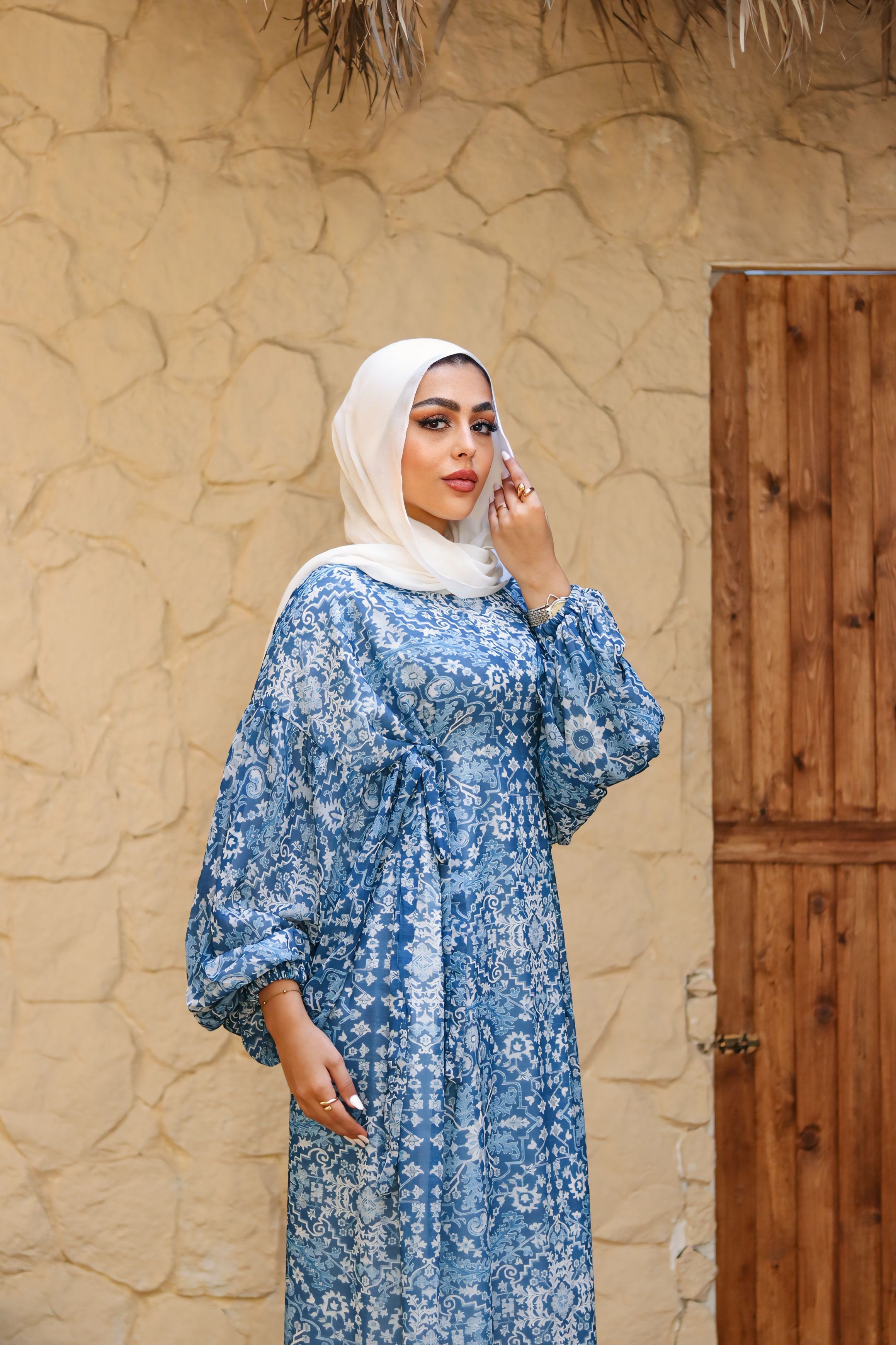 Blue Andlusia dress