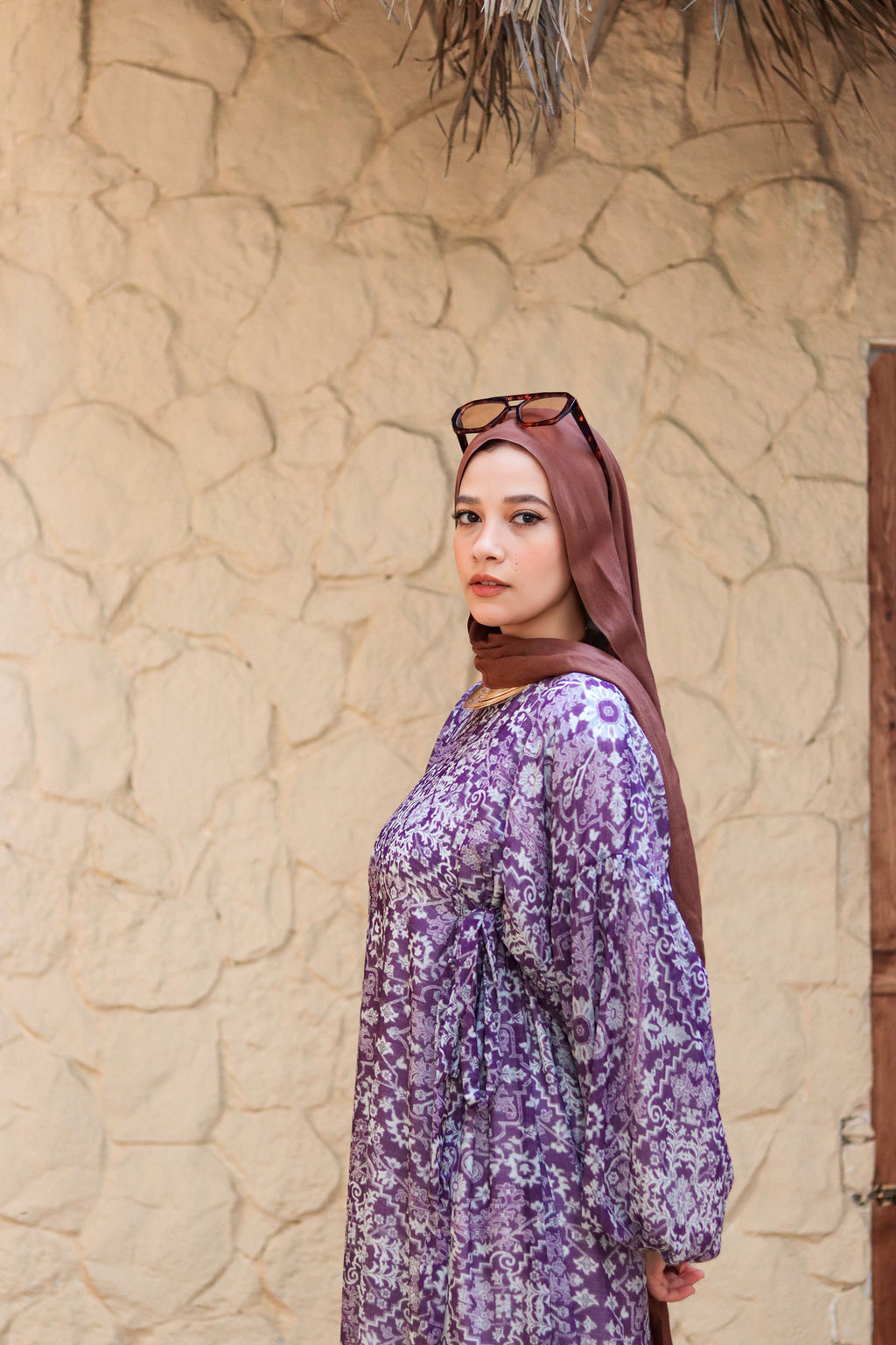 Purple Andlusia dress