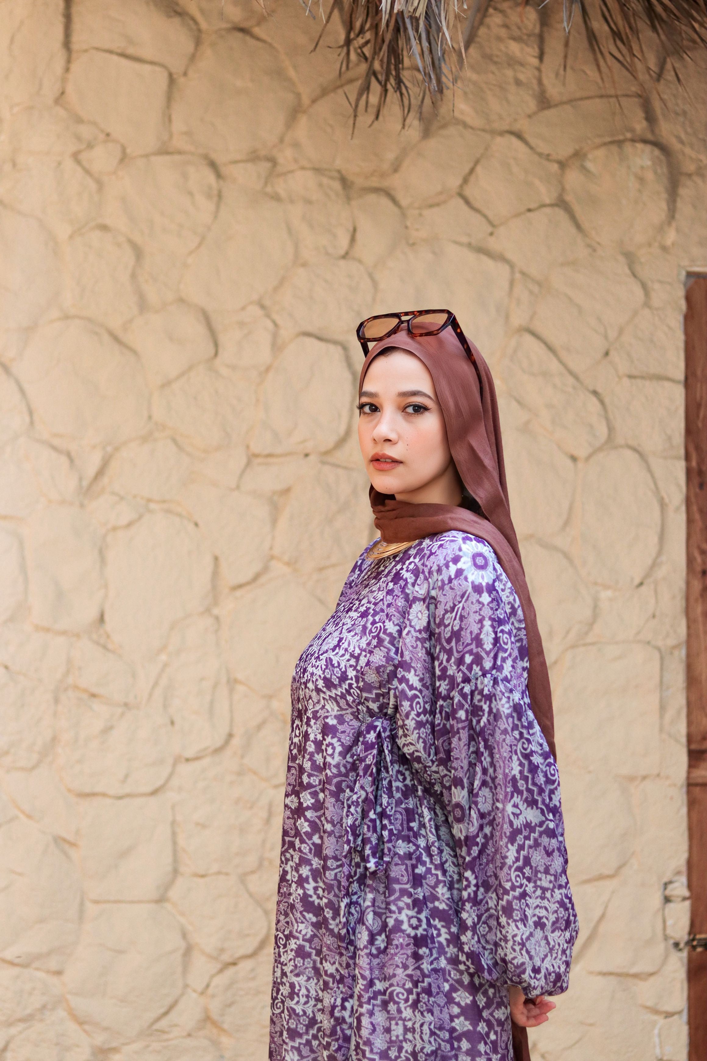 Purple Andlusia dress