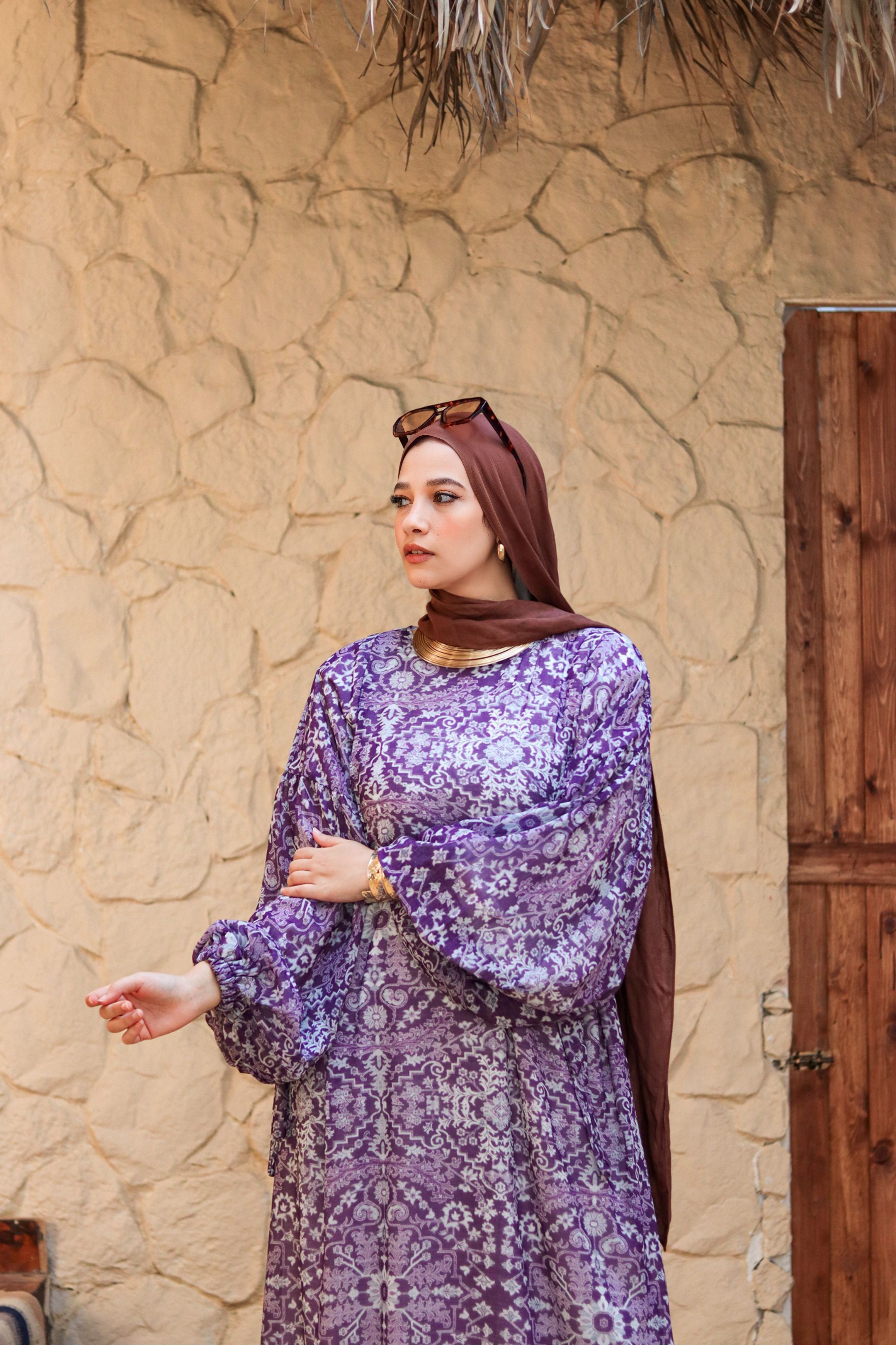 Purple Andlusia dress