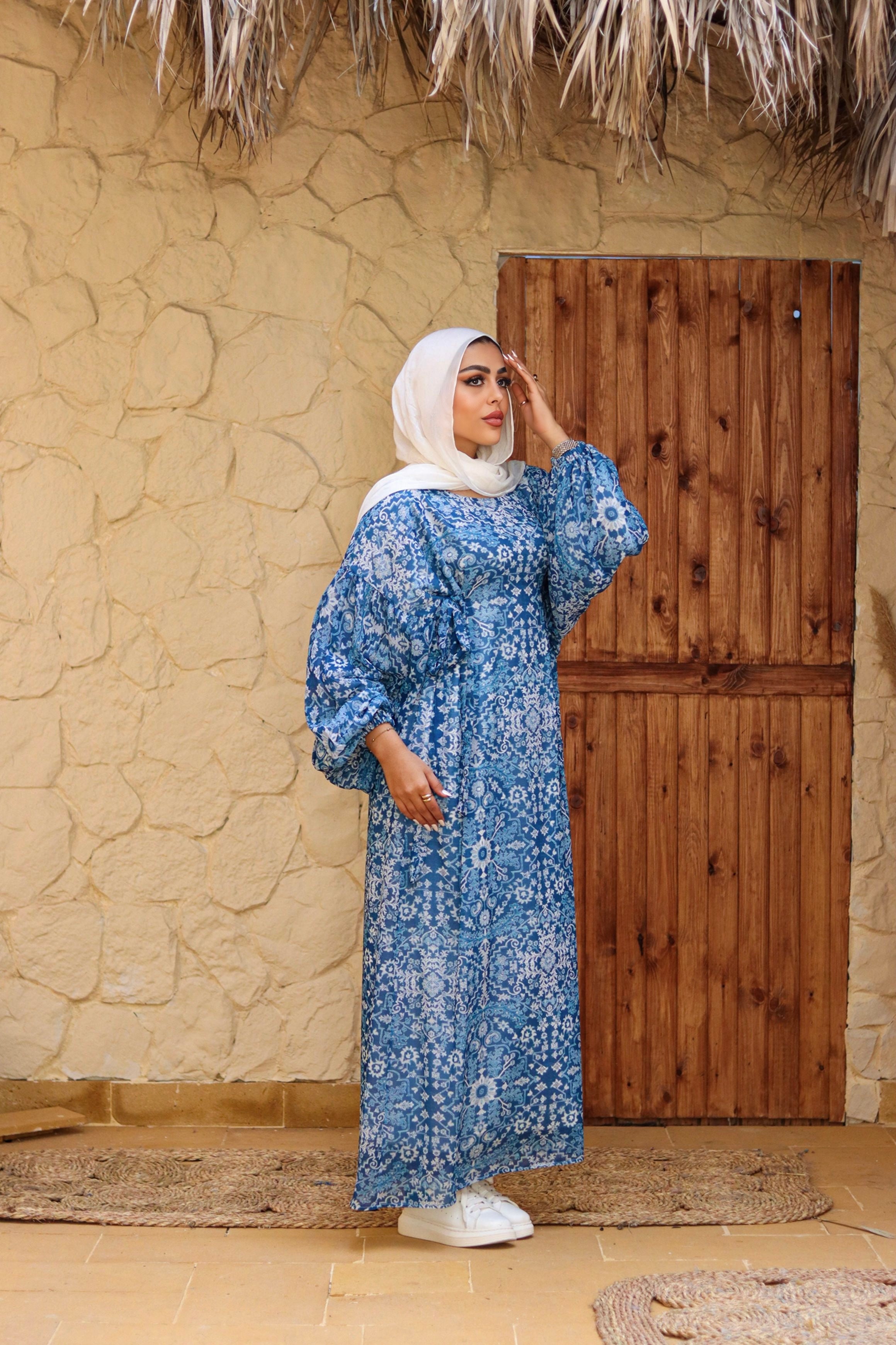Blue Andlusia dress