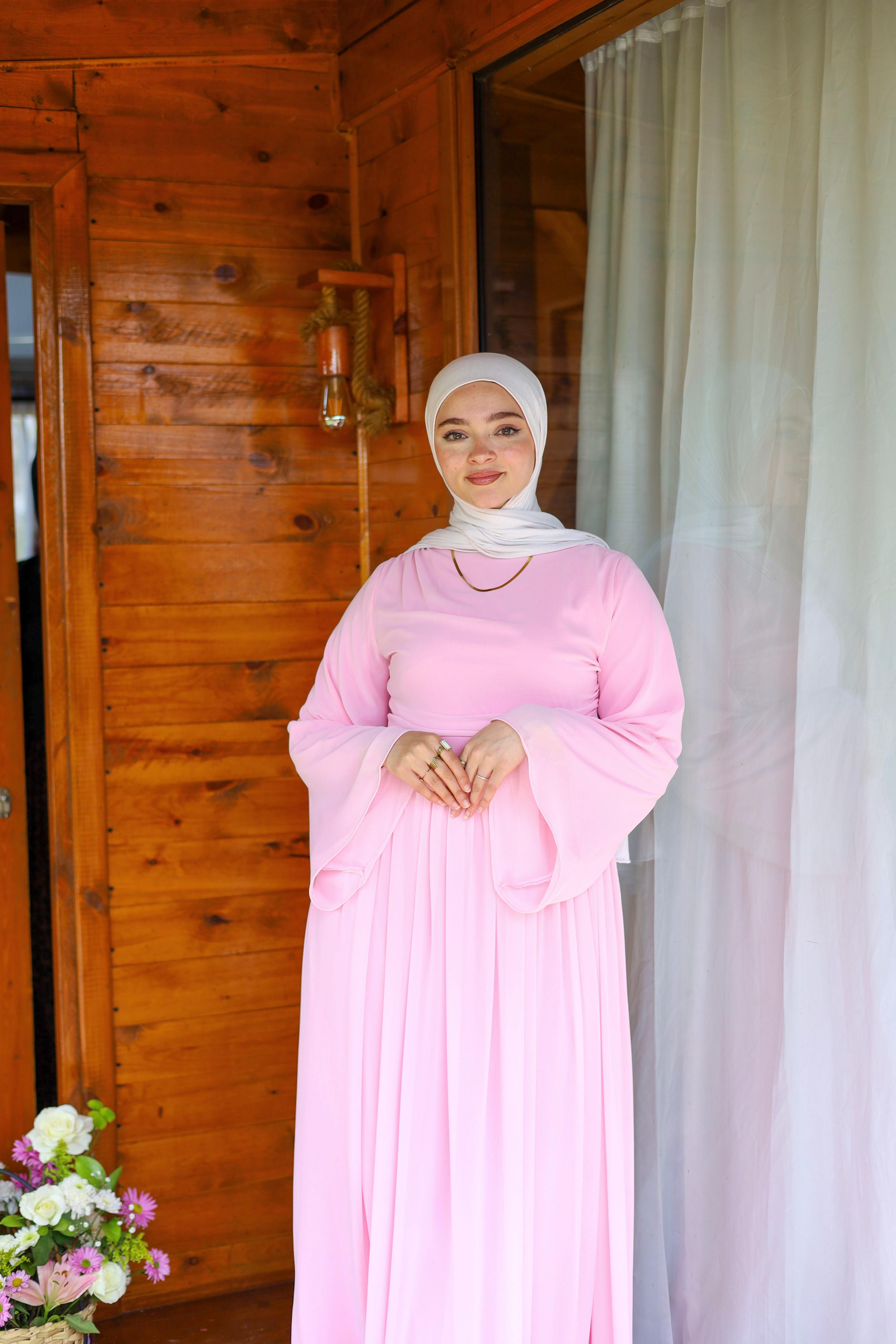 Chiffon pleats