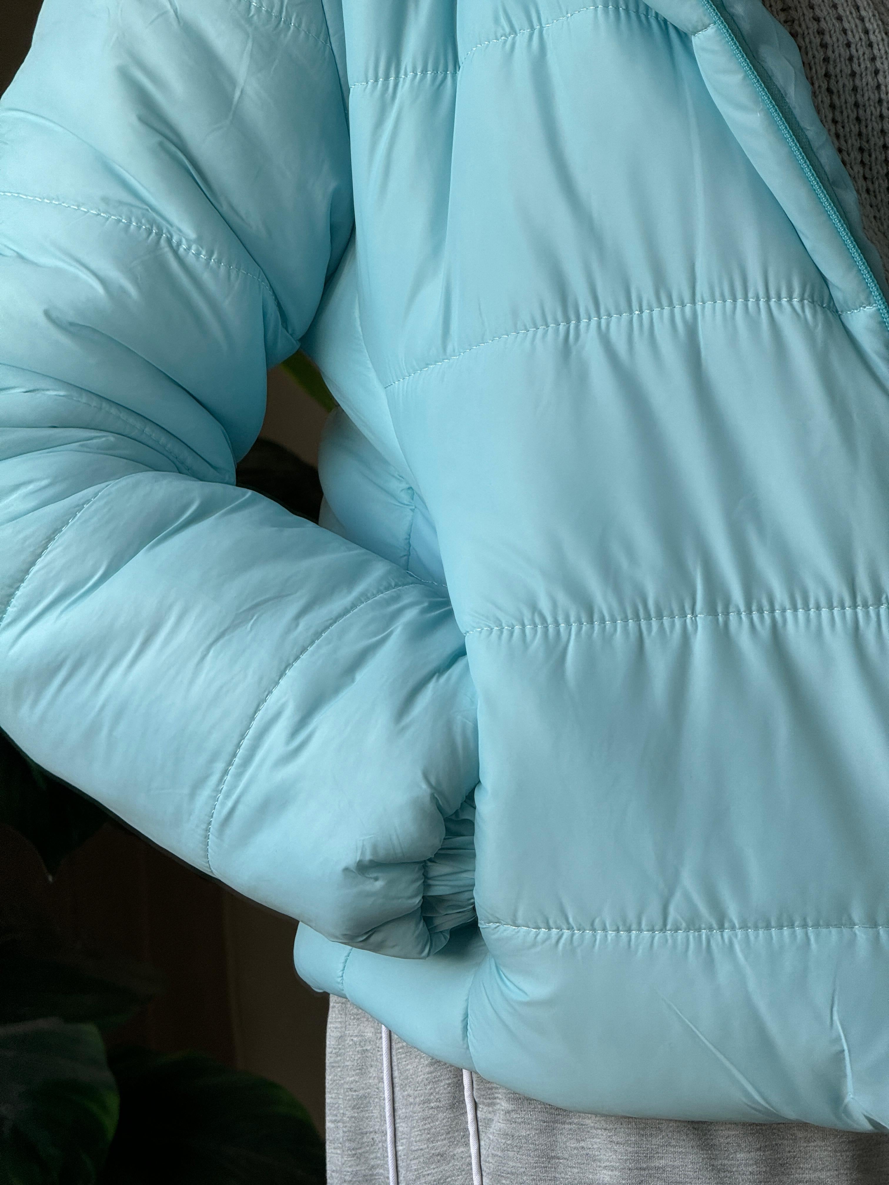 Baby blue jacket